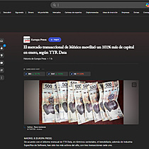 El mercado transaccional de Mxico moviliz un 101% ms de capital en enero, segn TTR Data